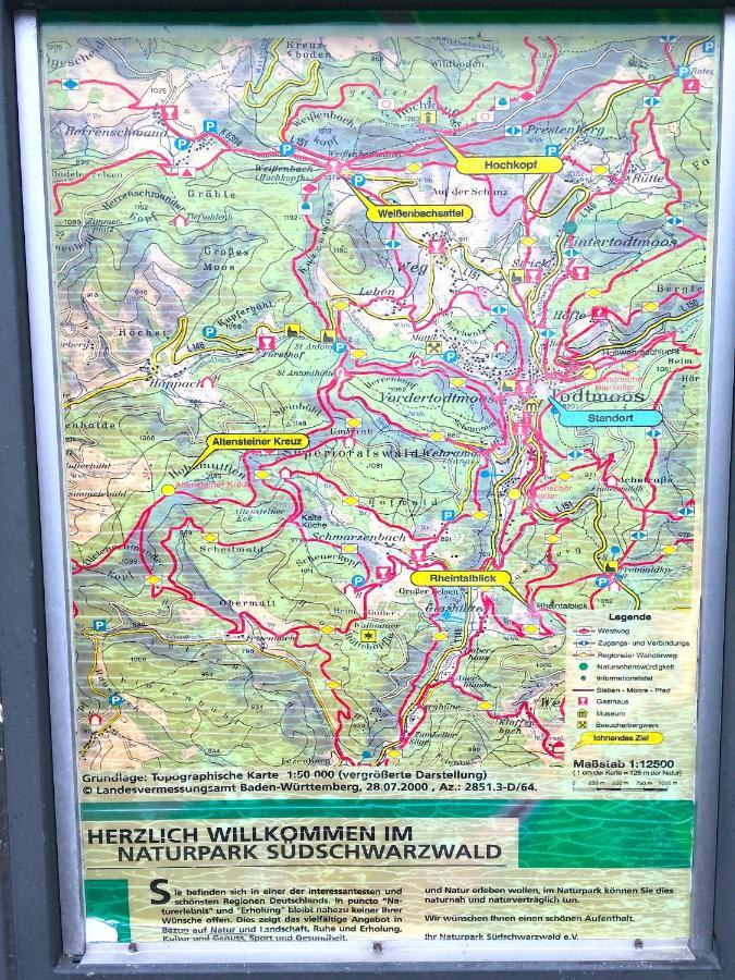 Ferienwohnung Schwarzwald ทอดท์โมส ภายนอก รูปภาพ